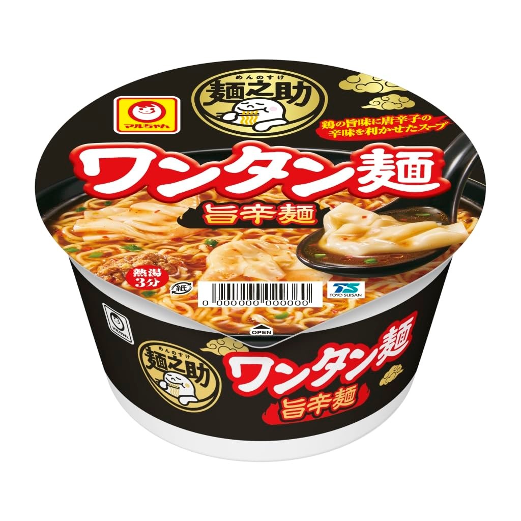 Maruchan Noodle Assistant Wonton Noodles Spicy Noodles 75g x12 (Cup Noodles/Wonton) Instant Cup Rame