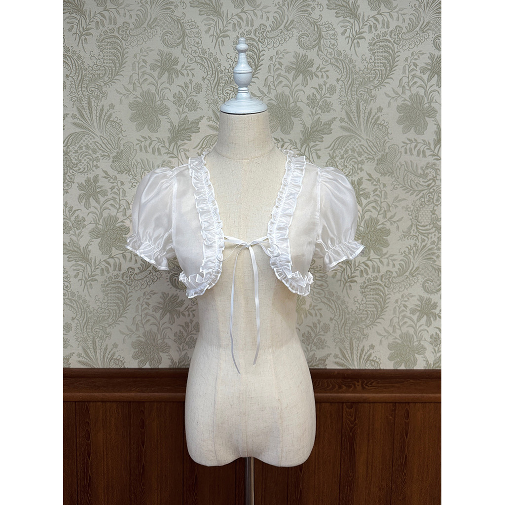 แจ็คเก็ตสั้น Ballet Glossy สำหรับ Lolita ฤดูร้อน ทอเนียน-match พร้อมให้เป็นของขวัญหรูหรา