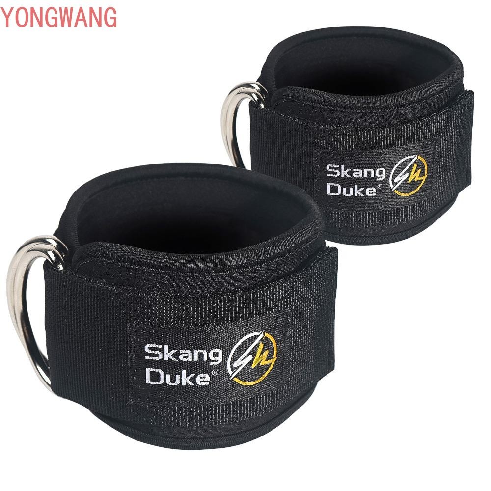 YONGWANG66ZX 1 คู่ปรับฟิตเนสสายรัดข้อเท้า,การบีบอัดสายรัดเท้าฟิตเนสการฝึกอบรมข้อเท้าหัวเข็มขัด,ขาการ