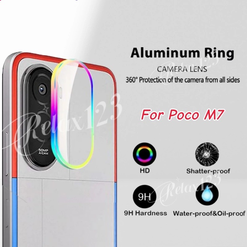 สําหรับ Poco M7 4G 2025 โทรศัพท์เลนส์ฟิล์มสําหรับ Xiaomi Poco M7 4G Poco M7Plus Poco M 7 Plus M7Pro 