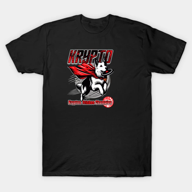 เสื้อยืด Vintage Krypton Superdog Cotton 100
