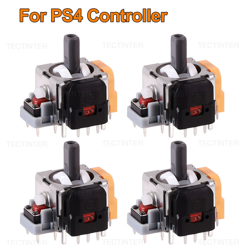 RUIPENGDA ธรรมดา/Hall Effect จอยสติ๊กเปลี่ยน 3D Analog จอยสติ๊กสําหรับ PS4 Controller Thumb Stick อะไหล่ซ่อมอุปกรณ์เสริม
