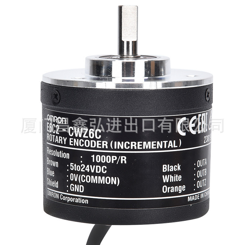 Omron ตัวเข้ารหัสแบบหมุนได้ประเภทแยก E6C2-CWZ6C CWZ1X CWZ5B 1,000P 2,000P360P