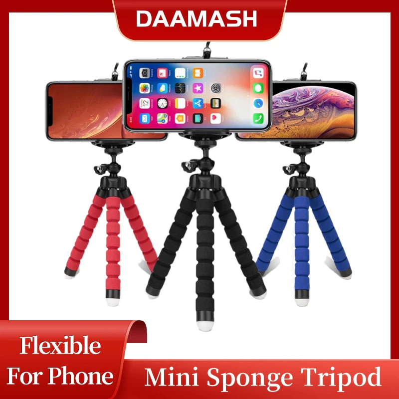 【พร้อมส่ง】ขาตั้งกล้อง ขาตั้งมือถือ หนวดปลาหมึก Gorillapod Flexible Tripod Octopus Tripod (Size S)