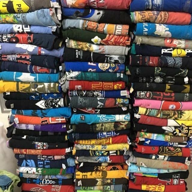 เสื้อยืดยกมัด 10 ตัว