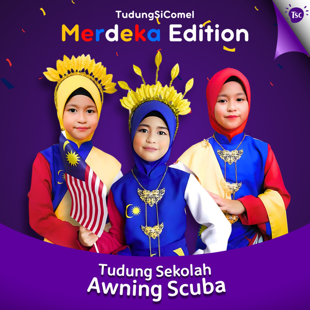 Independence Edition Scuba Awning Headscarf โดย Tudgsicomel Sarung Headscarf รับประกัน 180 วัน