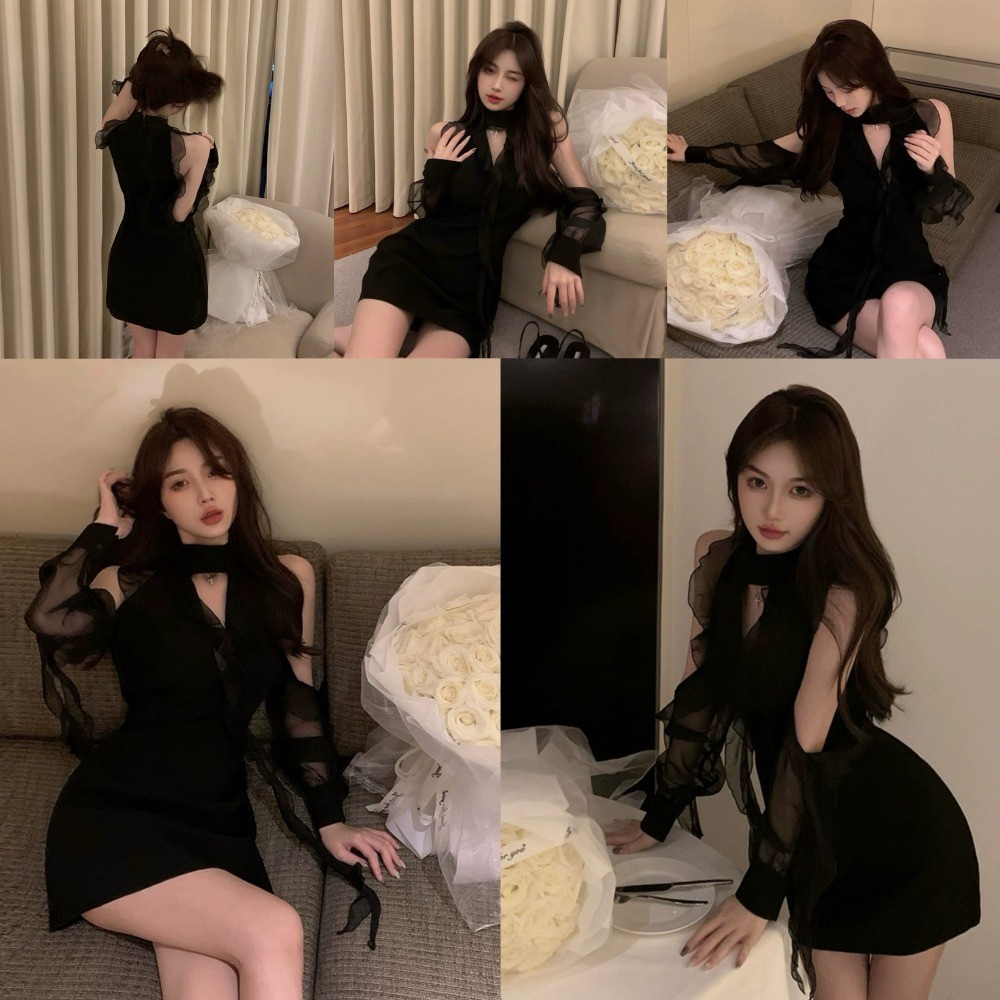 (จัดส่งจากกรุงเทพฯ) ฤดูร้อนรูปแบบใหม่ ของผู้หญิง เซ็กซี่ ไม่มีสายหนัง กระชับเอว ชุด