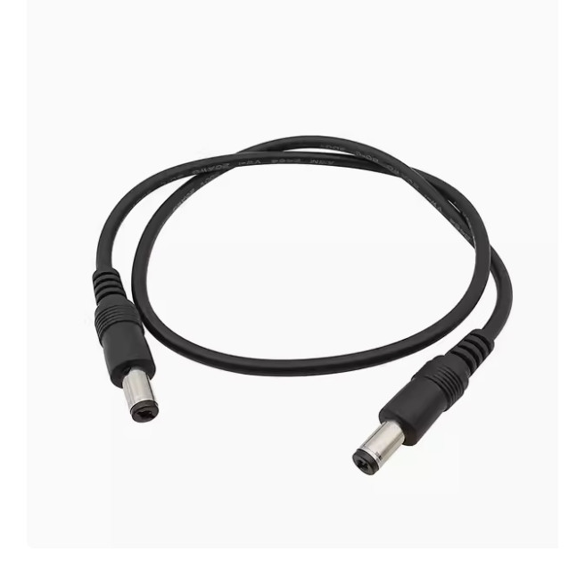 5.5 มม.2.1 มม.ชายปลั๊กอะแดปเตอร์สายไฟ 0.3M 1M 100 ซม.สําหรับ UPS DIY WiFi กล้องวงจรปิด LCD LED light strip 12V 9V 6V 5V AC DC Jack Socket Charger supply