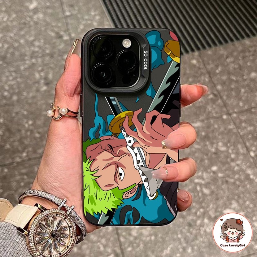 🔥ส่งจากไทย🔥การ์ตูน One Piece Sauron เคส IPhone 15 16 11 14 13 Pro Max XR พสัส13 12 Pro 7 8Plus SE X Xs Max Hard Case