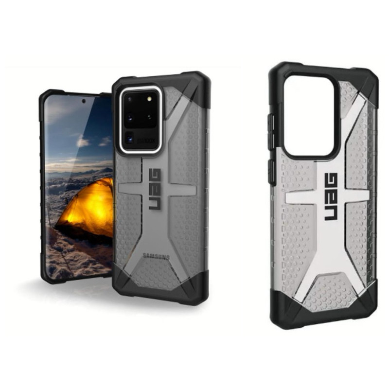 Uag Plasma สําหรับ Samsung S20 FE S20 Ultra S20 Plus S21 Ultra S21 Plus เคสกันกระแทกโปร่งใส