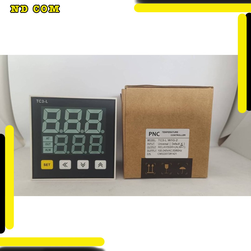 สุดคุ้ม! TCE3 SERIE เครื่องควบคุมอุณหภูมิแบบ PID พร้อมหน้าจอแสดงผลแบบดิจิตอล(DIGITAL DISPLAY PID TEM