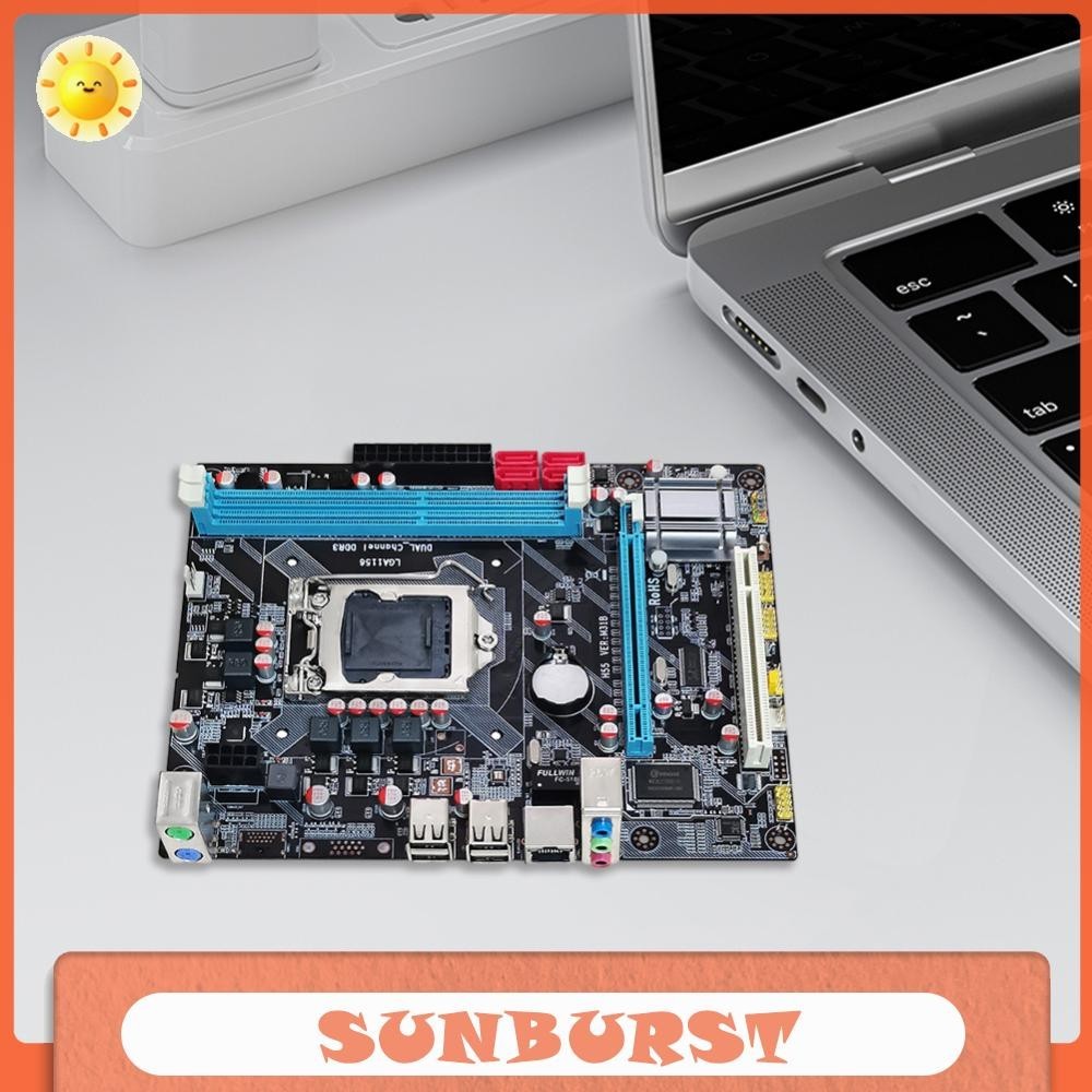 Lga1156 เมนบอร์ดคอมพิวเตอร์ 16GB RAM DDR3 หน่วยความจํา PC เมนบอร์ด 4 SATA สําหรับ I3 530