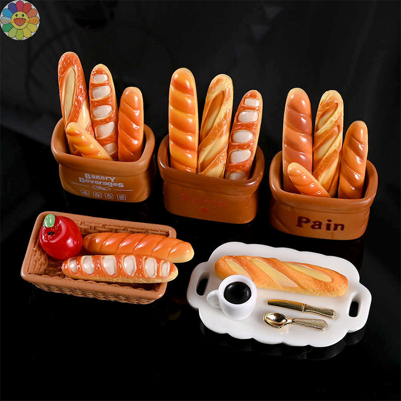 Gogo ใหม่เรซิ่น Miniature อาหารเล่นชุดบ้านตุ๊กตา DIY วัสดุทําด้วยมือ DIY อุปกรณ์เสริม TH