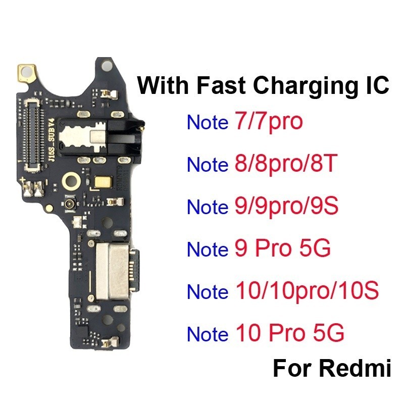 ใช้สําหรับ Xiaomi Redmi หมายเหตุ 7 Pro หมายเหตุ 8 9 10 4G 5G 8T 9S 10S USB โทรศัพท์มือถือแท่นชาร์จขั