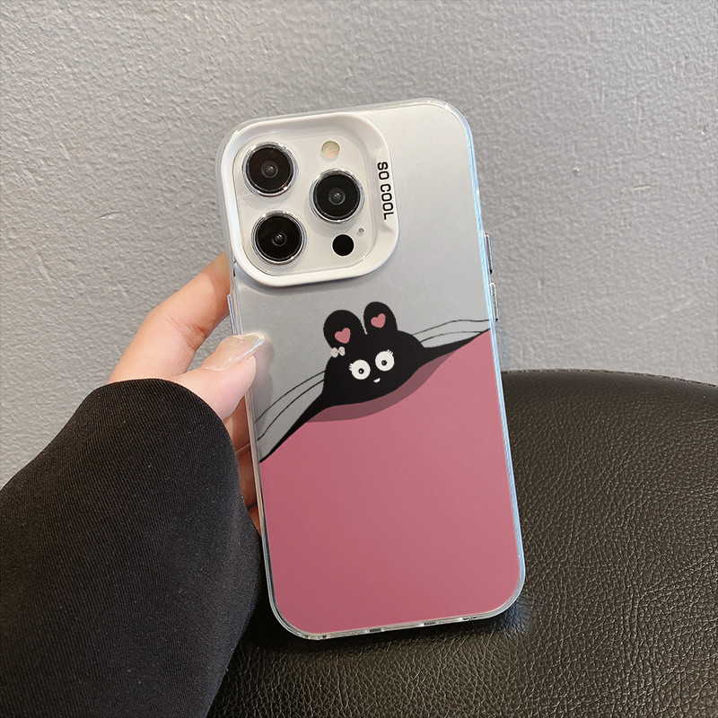 เหมาะสำหรับ iPhone 11 12 13 14 15 Pro PROMAX PLUS iPhone 7 8 P X XS XSMAX XR โทรศัพท์มือถือกรณี,Crea