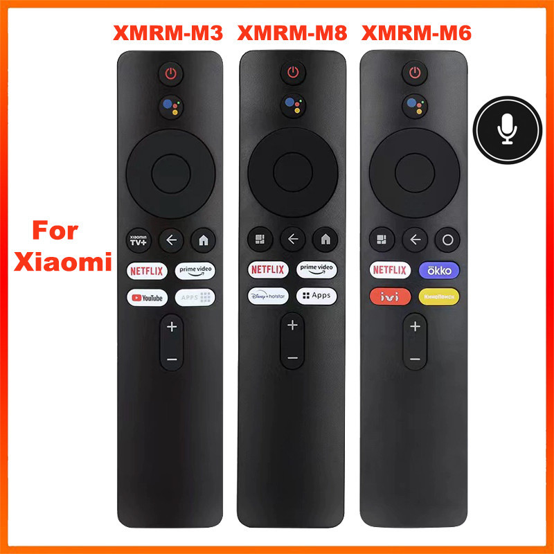 ใหม่ระยะไกล XMRM-M3 XMRM-M6 XMRM-M8 สําหรับ Xiaomi Mi TV Stick กล่องบลูทูธรีโมทคอนโทรล P1 MDZ-28-AA