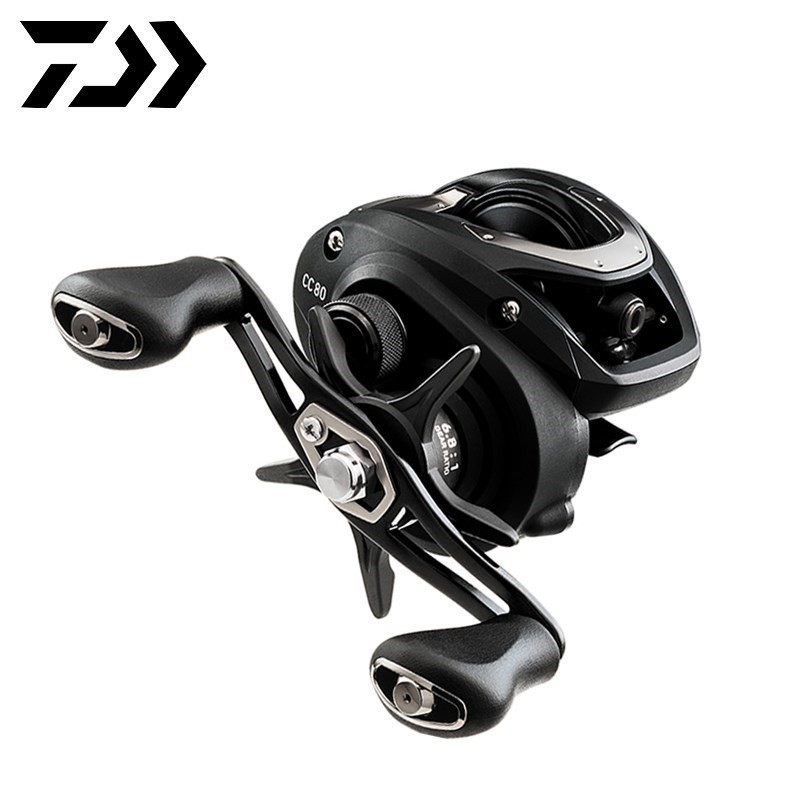 Daiwa CC80 รอกตกปลา Baitcasting CC80 Baitcast Reel ตกปลาแกนโลหะ