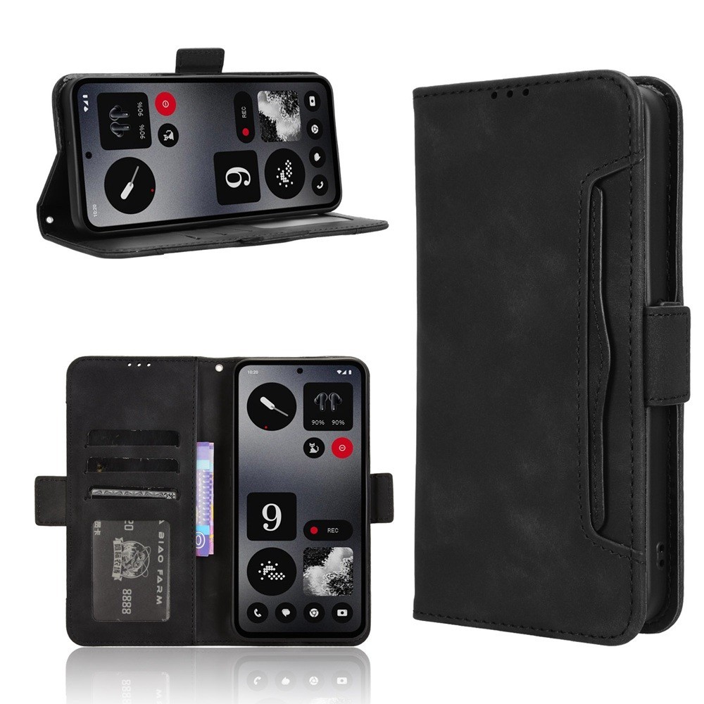 Multi-Card Slots Casing Nothing CMF Phone 1 5G Wallet Case PU Leather Magnetic Buckle Flip Cover