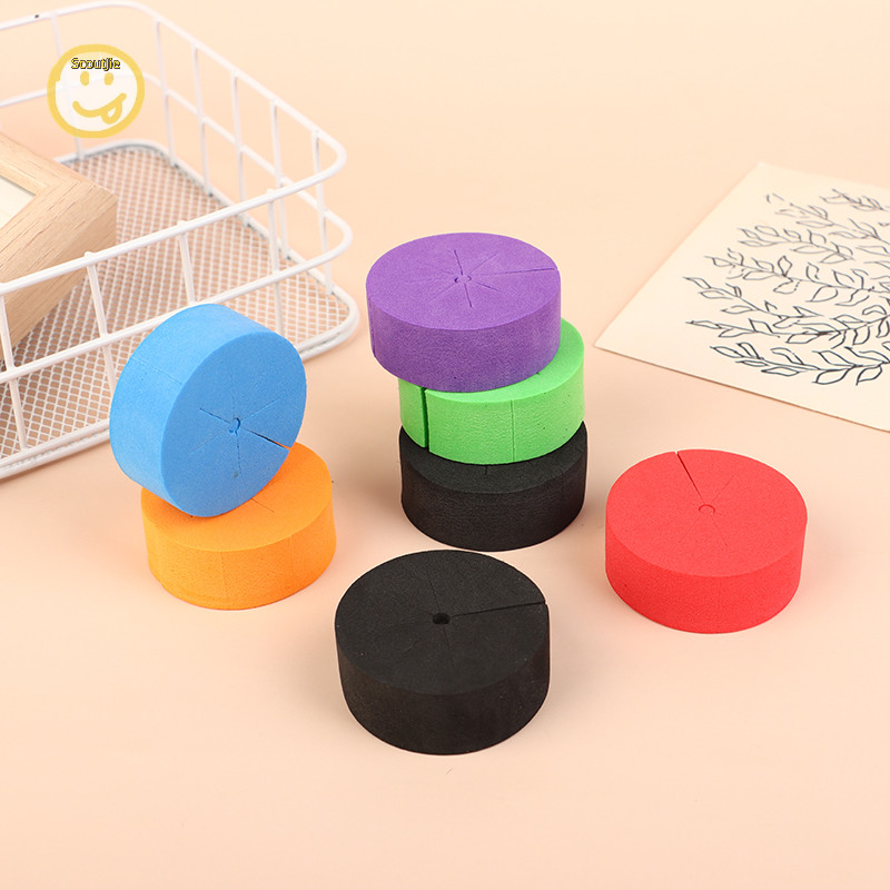 Scoutjie 10 ชิ้น Soilless การเพาะปลูกต้นกล้าฟองน้ําสวนผักการงอก Neoprene แทรกฟองน้ํา TH