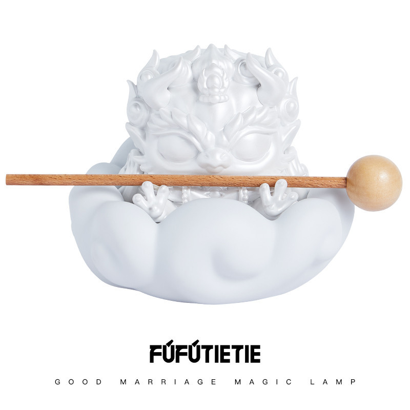 สติกเกอร์ Fufu ของขวัญสร้างสรรค์ความรู้สึกบรรยากาศแสงกลางคืนเล็กๆของขวัญทานาบาตะ Dapeng นกปีกทองตกแต่งของเล่นเครื่องประดับ