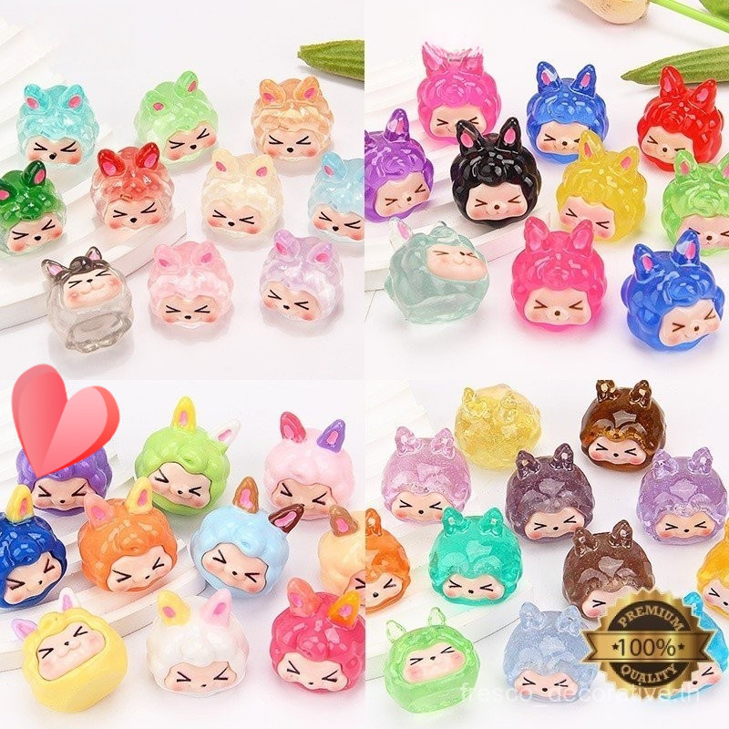 เรซิ่น ตุ๊กตา ตุ๊กตาสุ่ม เรซิ่น 3d เรซิ่น diy ตุ๊กตาผัก Kiki สำหรับตกแต่งเรซิน