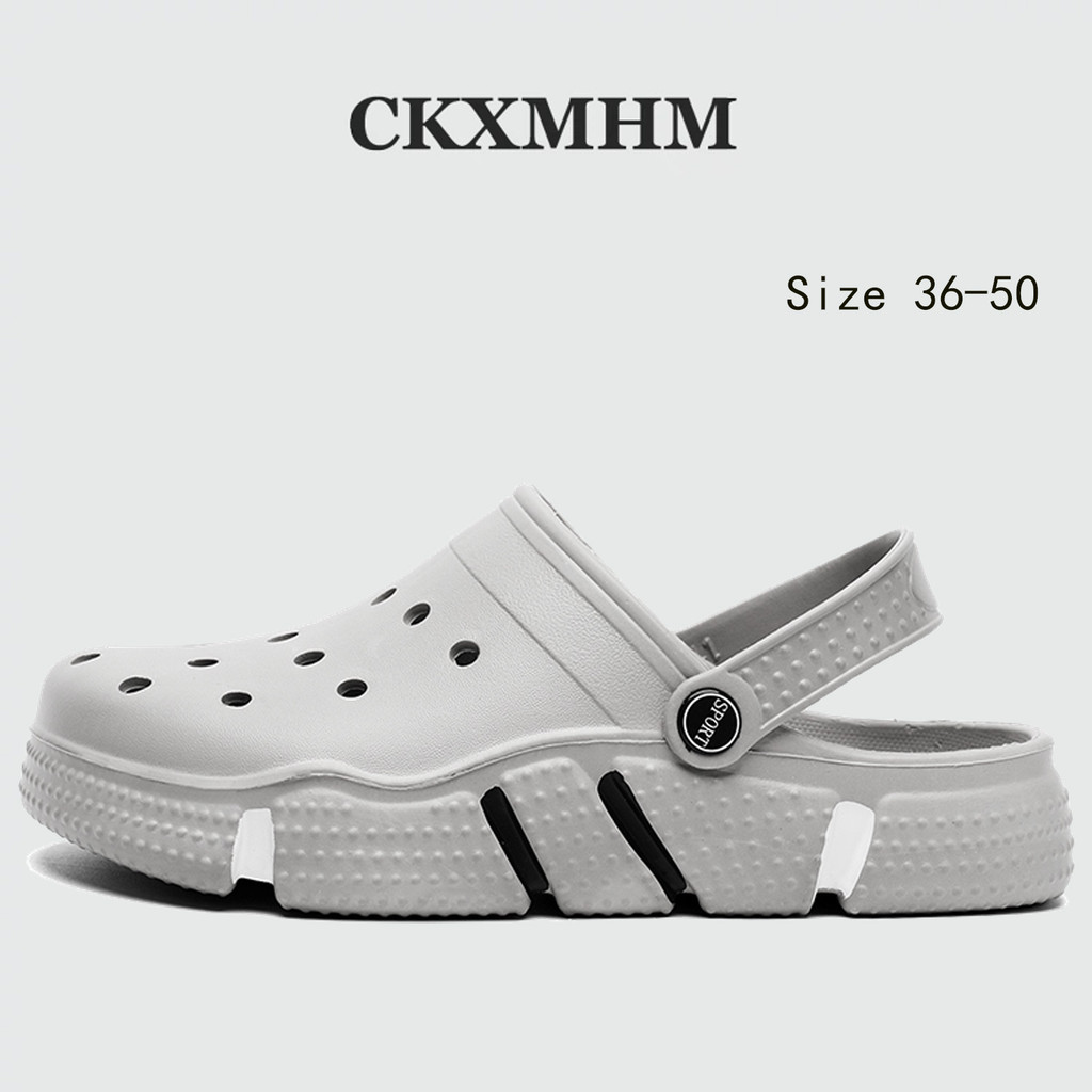 CKXMHM รองเท้าแตะหัวโต 36-50 ขนาดใหญ่ สําหรับผู้ชายและผู้หญิง
