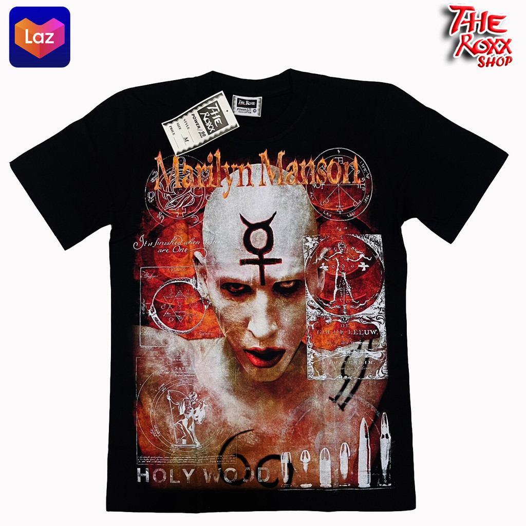 เสื้อวง  Marilyn Manson SP - 341 เสื้อวงดนตรี เสื้อวงร็อค เสื้อนักร้อง ผ้าฝ้ายแท้ ประเภทรุ่นหลวม