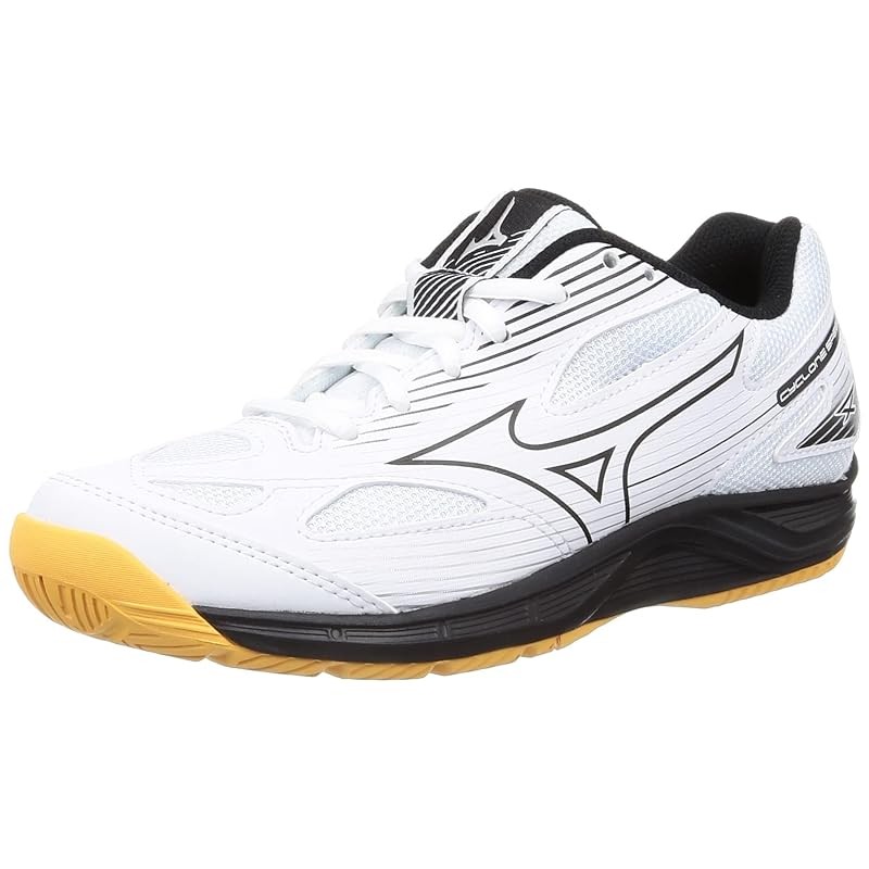 [Mizuno] Volleyball Shoes Cyclone Speed 4 White/Black/Silver 24.5 cm 2E Direct From Japan
[Mizuno] V