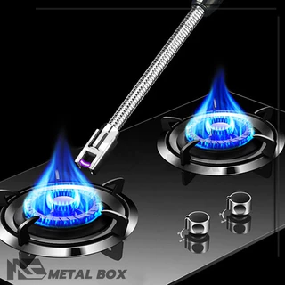 ไฟแช็ค ไฟฟ้า ไฟแช็ค Electric Lighter ที่จุดไฟเตาแก๊พกพา พกพาง่าย ไม่ใช้แก๊ส อุปกรณ์จุดไฟ ปรับได้ 360° USBชาร์จ