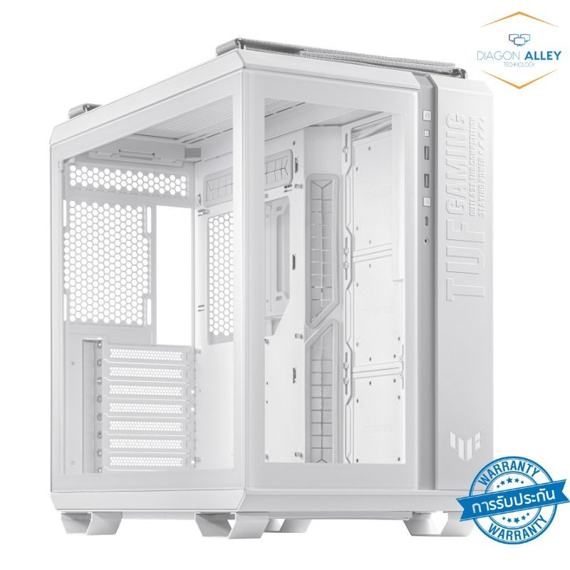 ASUS TUF GAMING GT502 (WHITE) ATX CASE COMPUTER