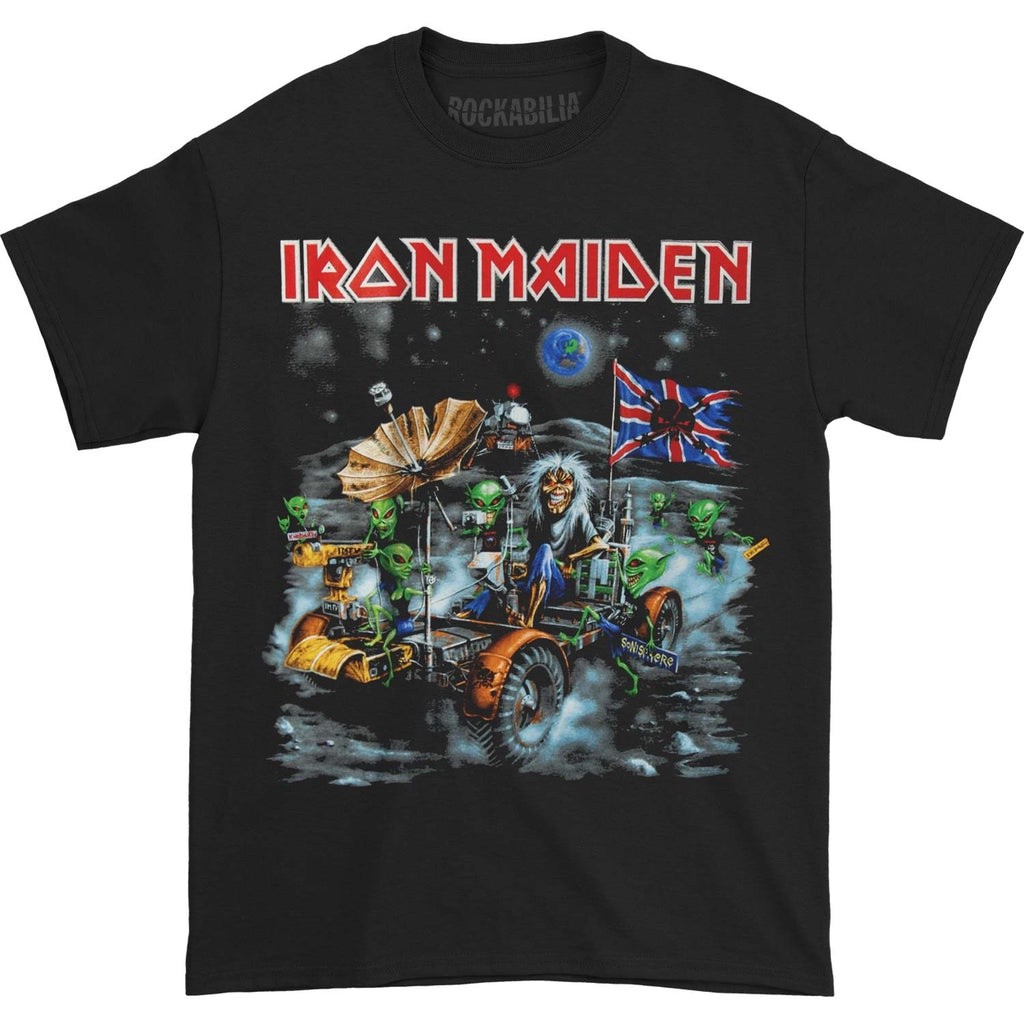 เสื้อยืดวง Iron MAIDEN Knebworth Moonbuggy