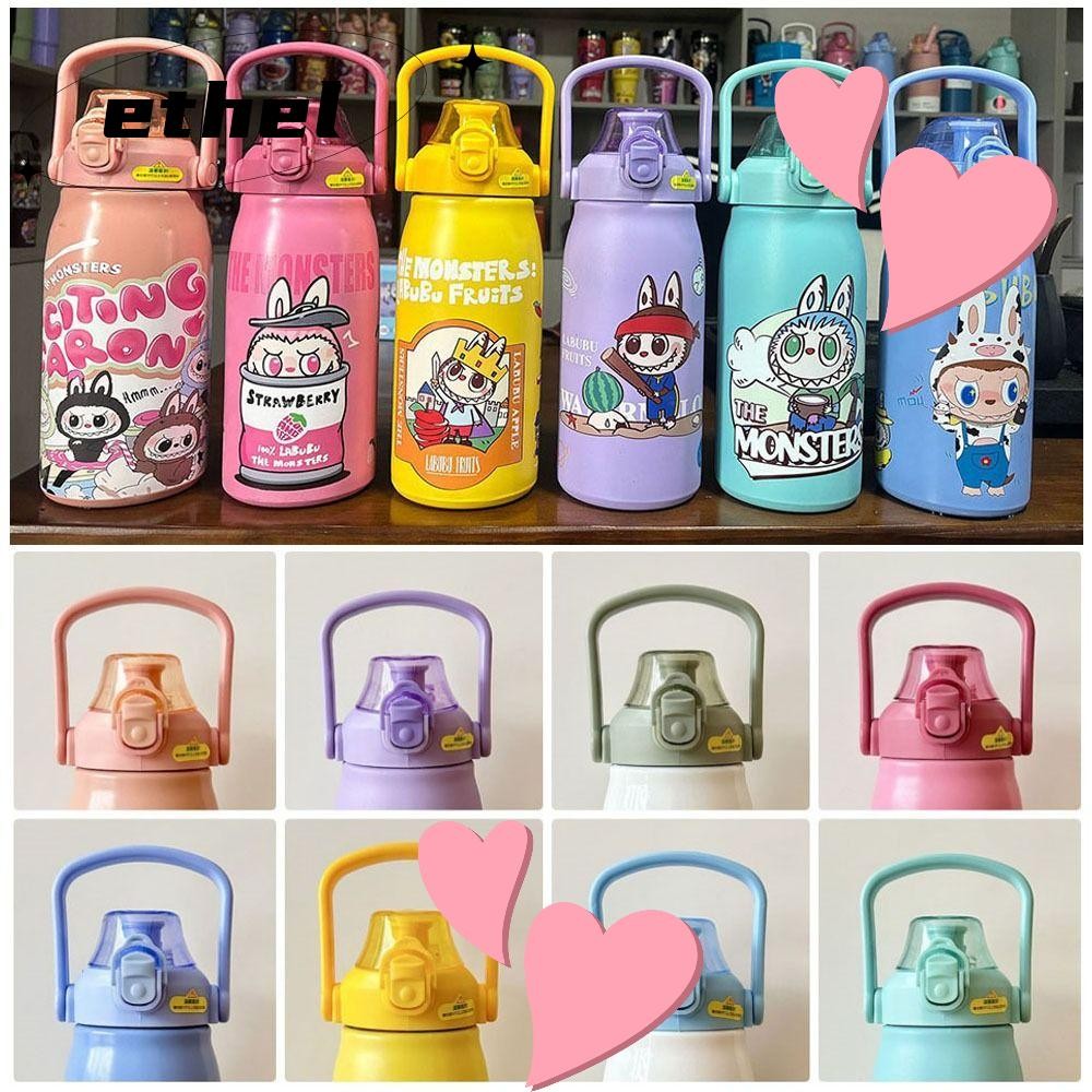 Ethel1 1 ชิ้นถ้วยหมวก, Splash Proof Thermos ฝาปิดขวด, อุปกรณ์เสริมขวด Universal สําหรับ 1200ml ฝาครอบขวด