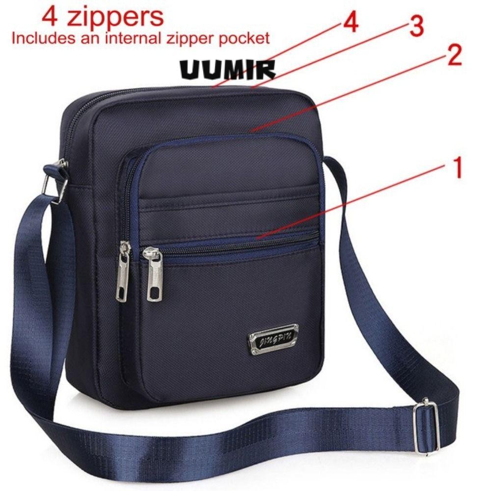 UUMIR กระเป๋าสะพายข้างผู้ชาย Large Satchel Male Travel Boy Messenger Bags