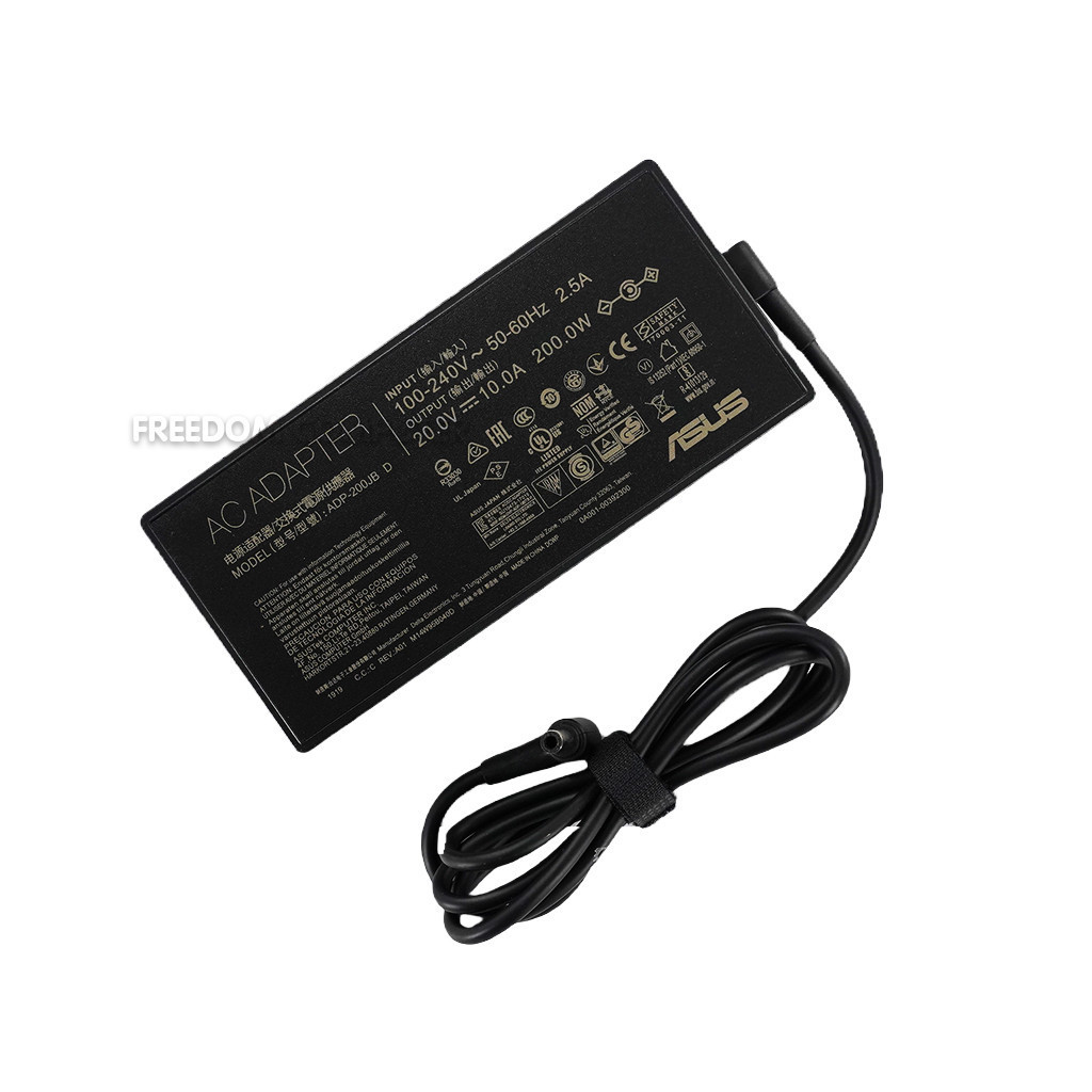 สายชาร์จโน๊ตบุ๊ค (แท้) ASUS 20V/10.0A 10A 200W 6.0*3.7 ADAPTER NOTEBOOK
