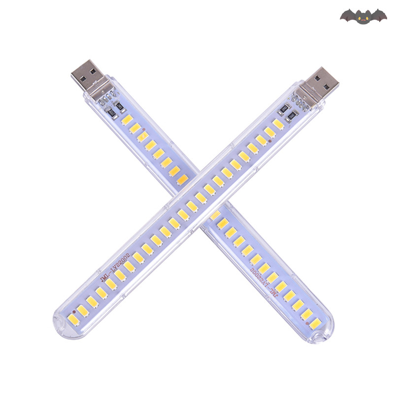 [PE] 5v 12W USB LED Night Light 24 LEDs USB โคมไฟตั้งโต๊ะอ่านหนังสือไฟหนังสือ TH