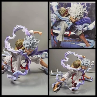 💥 จัดส่งจากประเทศไทย 💥16 ซม.One Piece Luffy Gear 5 Sun God Nika Action Figure อะนิเมะรูป COD สต็อกคอสเพลย์ Action Figure ตุ๊กตาของเล่นสําหรับของขวัญเด็กคอลเลกชันเครื่องประดับรถ