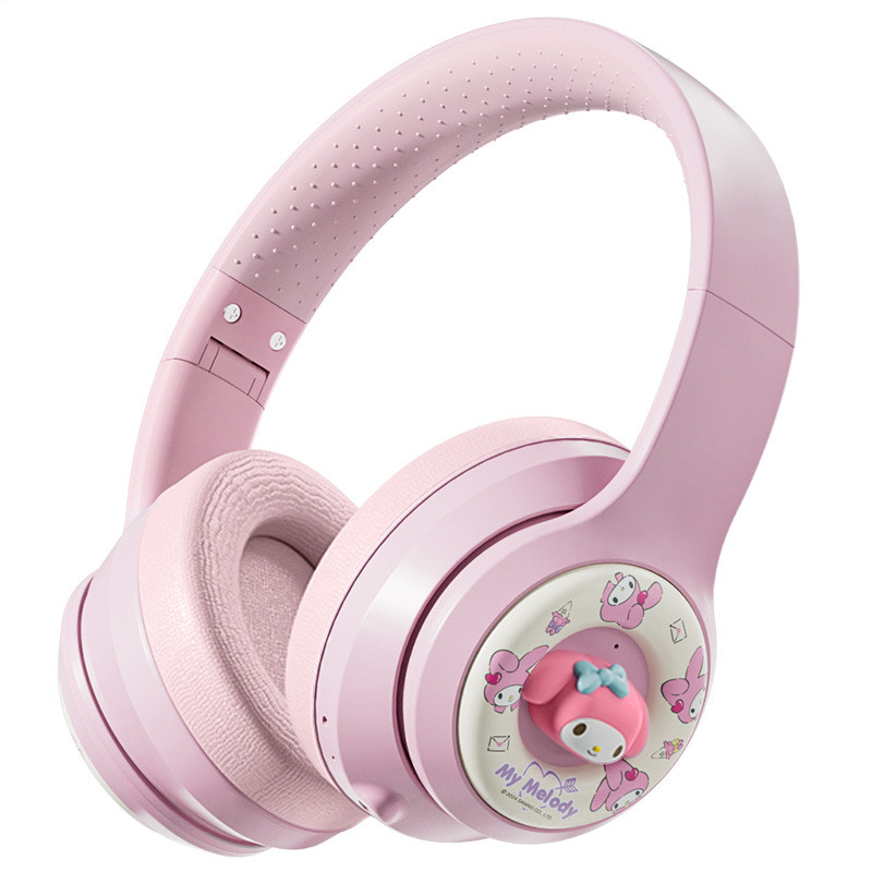 หูฟังบลูทูธ Sanrio หูฟังบลูทูธไร้สายแบบครอบหู เวอร์ชั่นบลูทูธ 5.4 ลดเสียงรบกวนได้สบาย ของขวัญวันเกิด