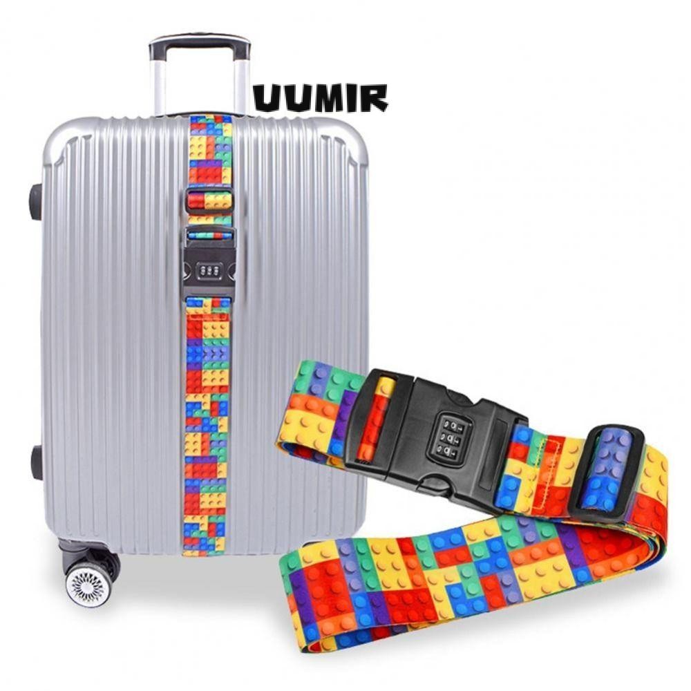สายรัดกระเป๋าเดินทาง อุปกรณ์เสริมกระเป๋าเดินทาง Secure Lock เข็มขัดบรรจุสายรัดกระเป๋าเดินทาง