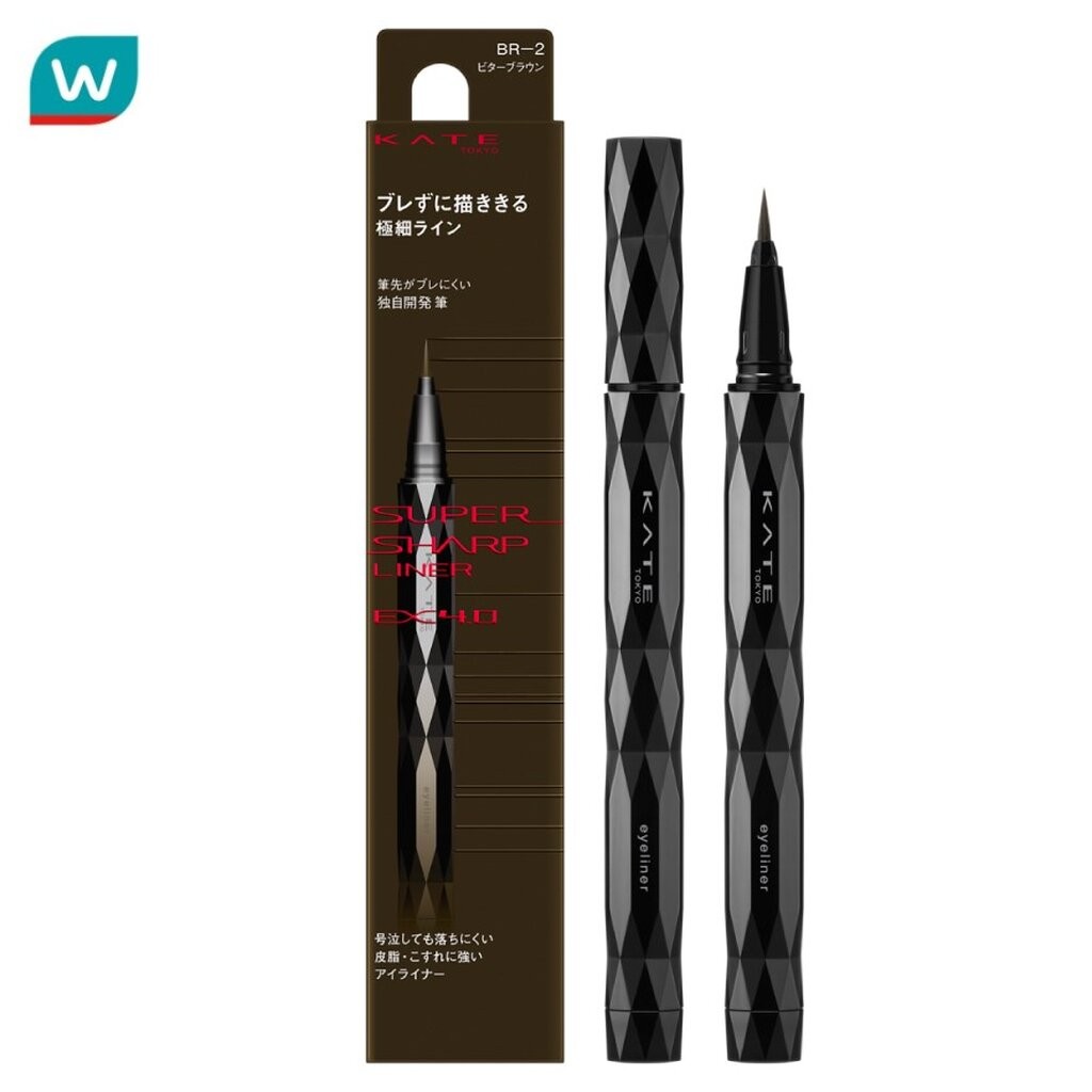Kate เคท ซุปเปอร์ ชาร์ป ไลเนอร์ EX 4.0 0.5มล. BR-2 บิทเทอร์ บราวน์