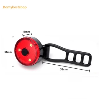 🚚 จักรยาน LED USB ไฟหน้าแบบชาร์จไฟได้ไฟท้ายชุดจักรยานไฟหลังด้านหน้า [Domybestshop.th]