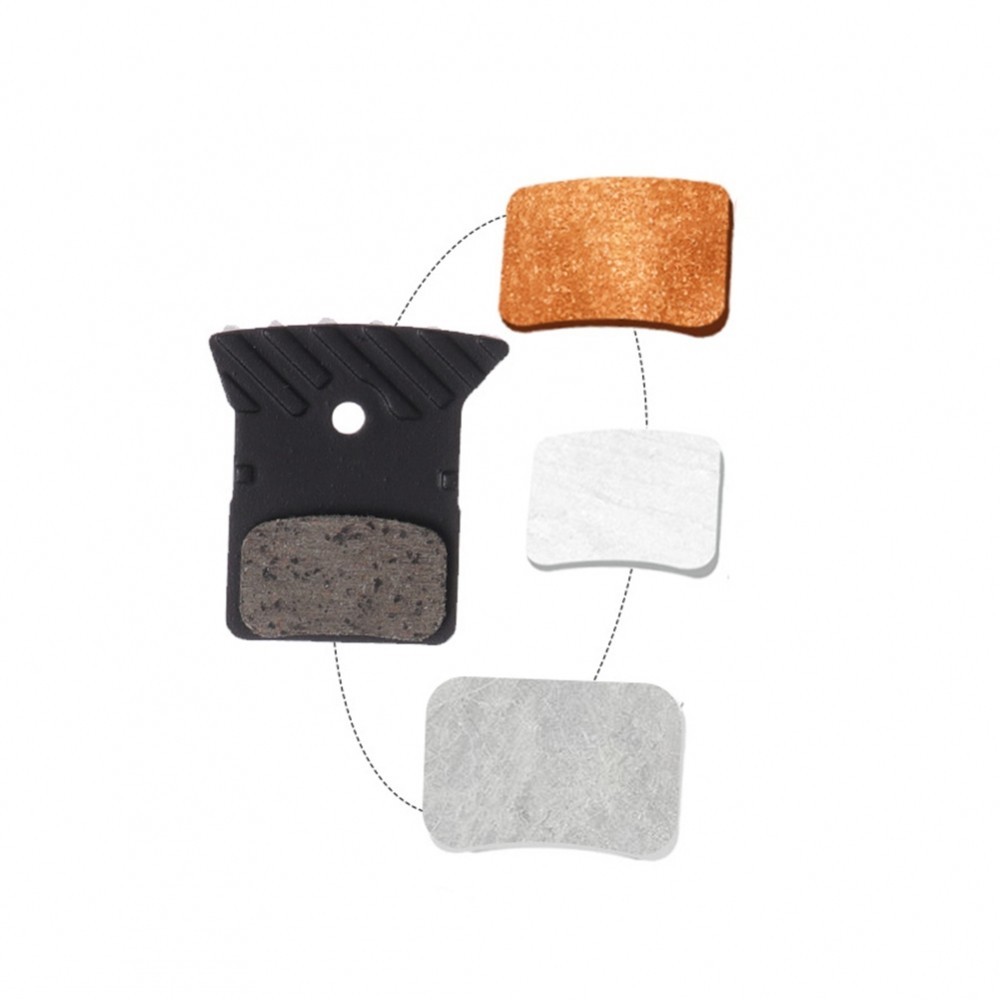 ผ้าเบรคสําหรับ Shimano L03A/L05A L05A-RF ปฏิบัติเปลี่ยนเรซิ่น 1 คู่