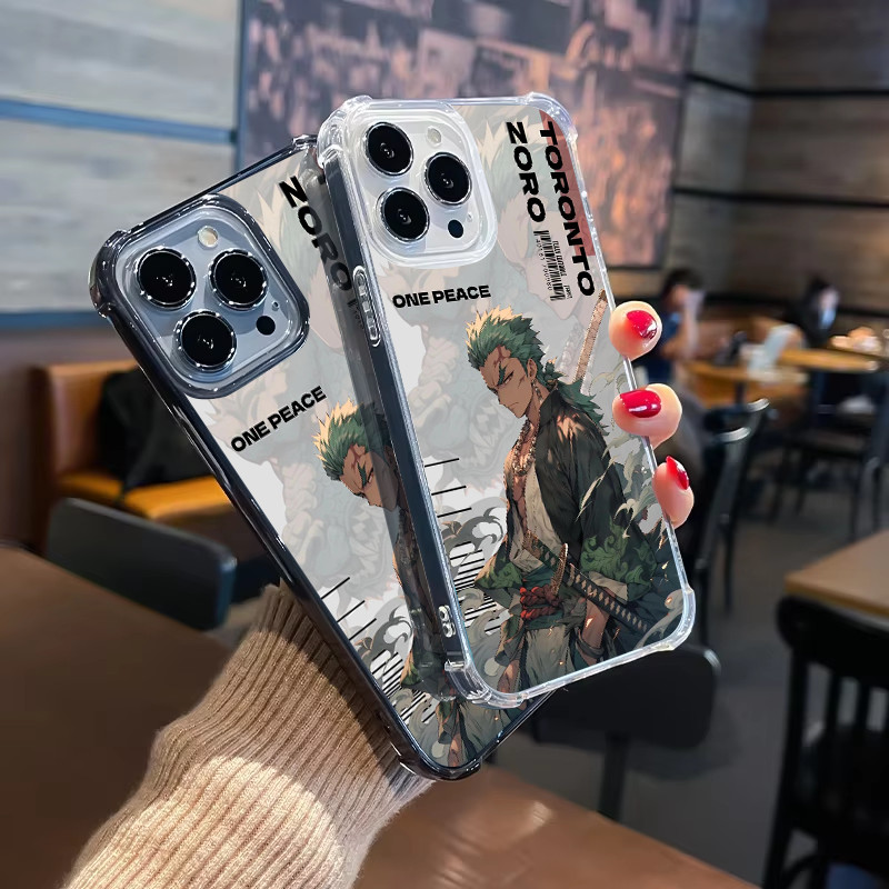 หรูหราอะนิเมะ O-One Piece Luffys เคสโทรศัพท์สําหรับ VIVO X100 X90 Ultra X80 iQOO 12 11 Z9 Z9x Z8x Z7