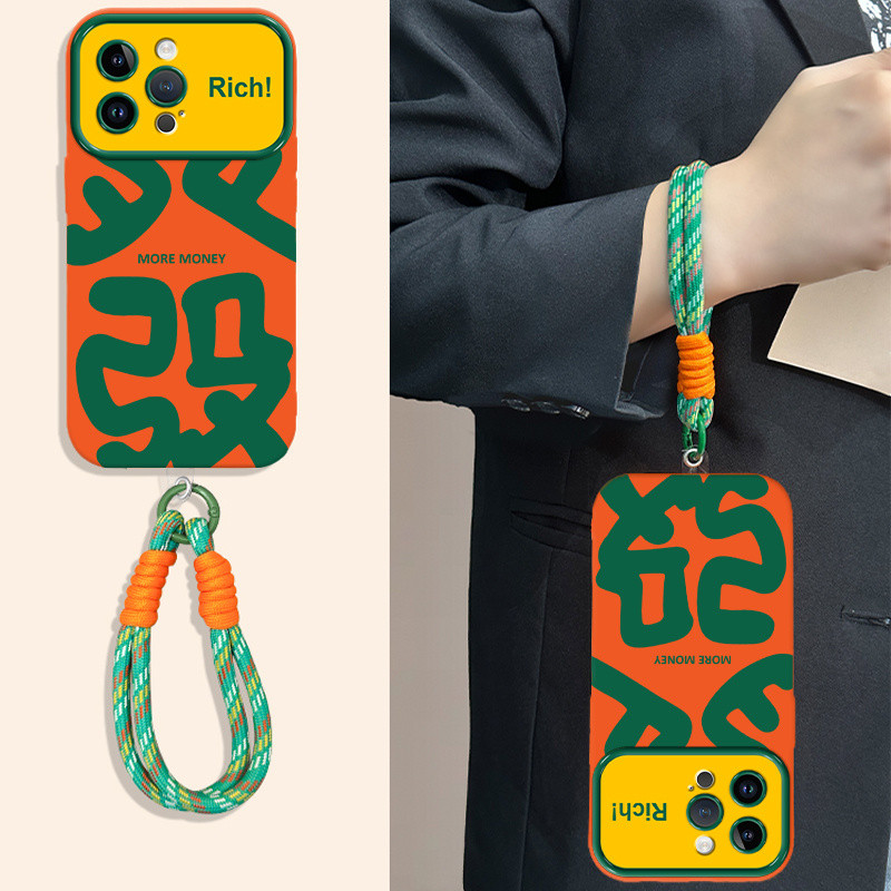 [G-Plus Studio] [iPhone16] Fortune RICH เหมาะสําหรับเคสโทรศัพท์ iPhone16promax 16pro Creative 16plus