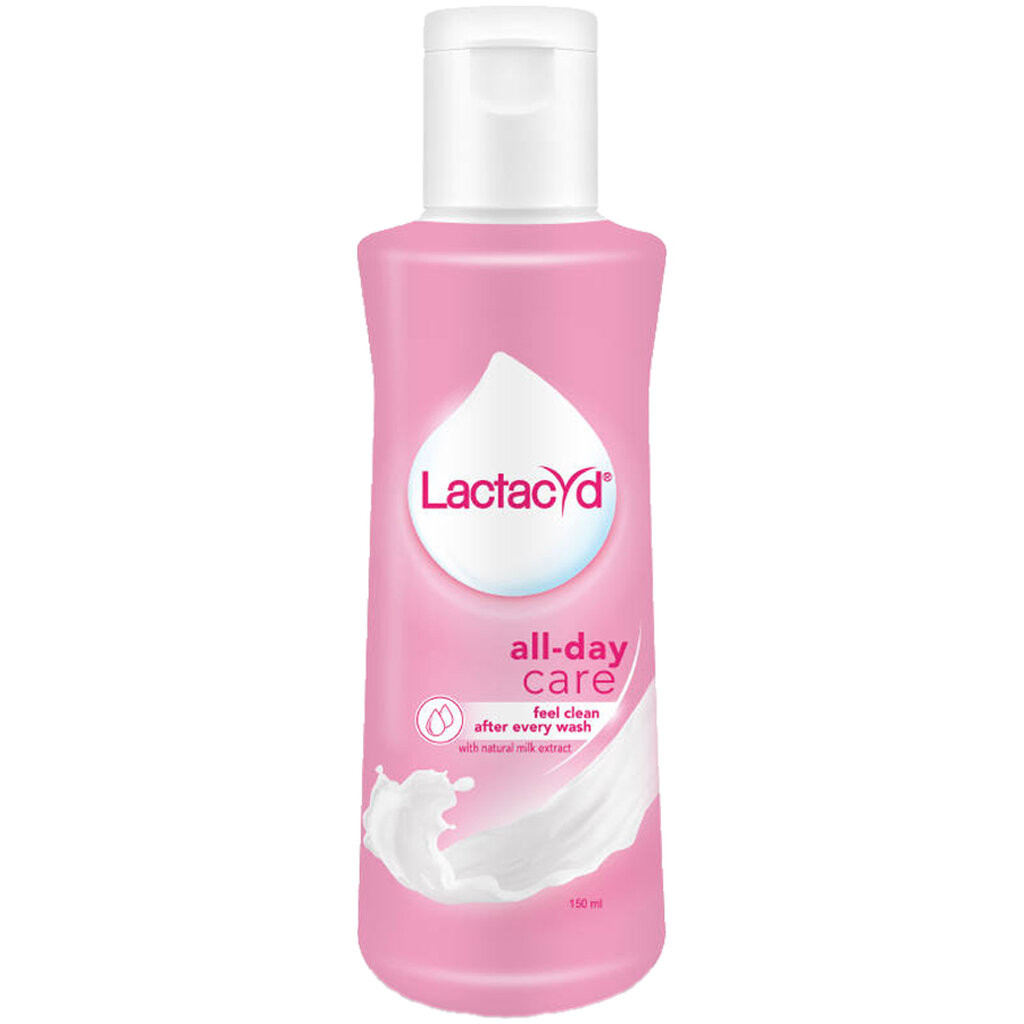 LeeMart น้ำยาล้าง จุดซ่อนเร้น แลคตาซิส Lactacyd 150ML ล้างเฉพาะจุด สำหรับผู้หญิง ขวดใหญ่ สีชมพูอ่อน ออลเดย์ ขนาด 150 มล.