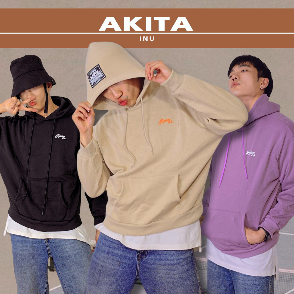 Free Size เสื้อแขนยาวมีฮู้ด เสื้อกันหนาวมีฮู้ด ผ้าคอตตอน ทรงสวย สไตล์เกาหลี ใส่ได้ทั้งชาย-หญิง