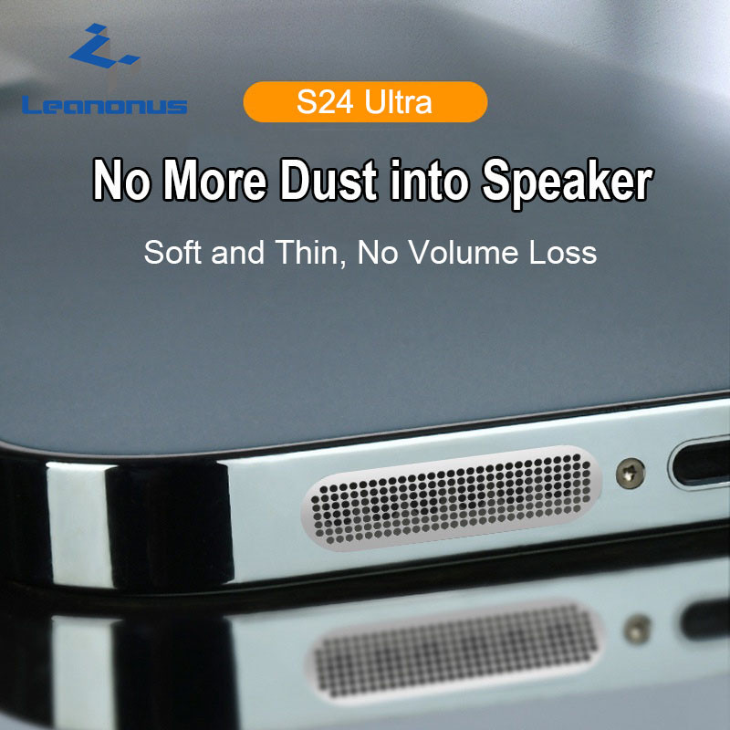 ตาข่ายฝุ่นโลหะสําหรับ Samsung Galaxy S25 S24 S23 S22 Ultra Note 20 Ultra ลําโพงสติกเกอร์ป้องกันฝุ่นฟิล์มป้องกันสําหรับลําโพงป้องกันฝุ่นป้องกัน