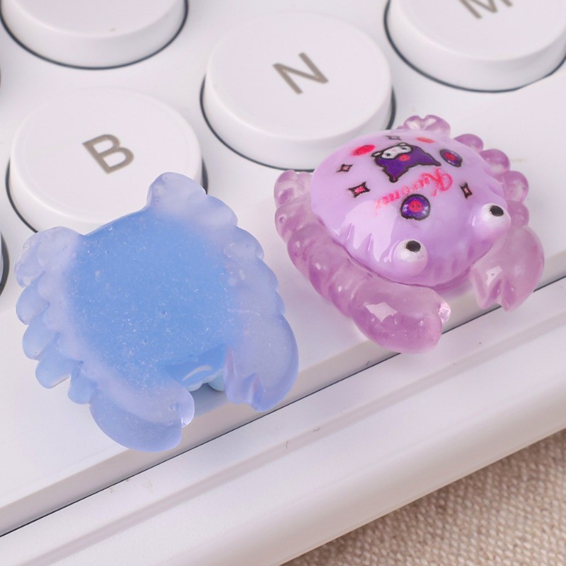 มินิปูเรืองแสงเครื่องประดับ ทําเอง เดสก์ท็อปตู้ปลาตกแต่งของเล่นการ์ตูนตกแต่งบ้านสร้างสรรค์ - รูปที่ 4