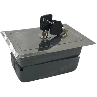 [ 1 ชิ้น ] PBS-3 Electric Roller Shutter Garage Door Switch Up Down Stop กล่องสวิทซ์ประตูม้วน ระบบมอเตอร์ แบบฝัง 3A 6...
