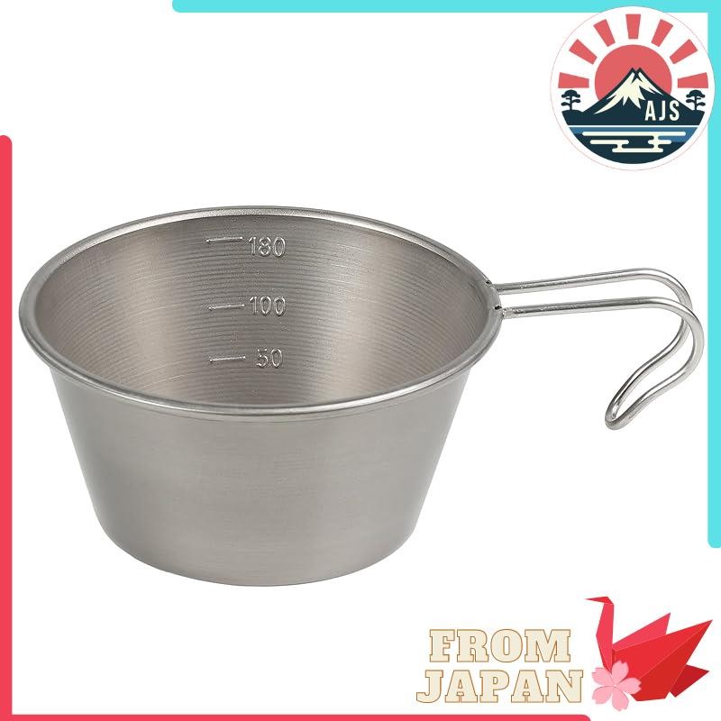 Captain Stag Titanium Mini Shear Stacking Cup 210ml
Captain Stag (CAPTAIN STAG) Titanium Shear Stack