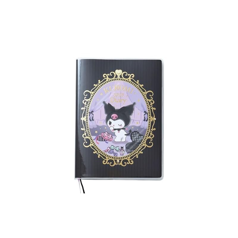Sanrio (SANRIO) B6 Diary (Block Type) Cromie 2025 Planner (Starts October 2024) with Schedule Stickers and Bookmark 457329 Sanrio (SANRIO) B6 Diary (Horizontal Ruled Type) Sanrio Characters 2025 Planner (Starts October 2024) with Schedule Stickers and Boo